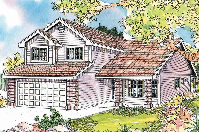 House Design - Exterior - Front Elevation Plan #124-595