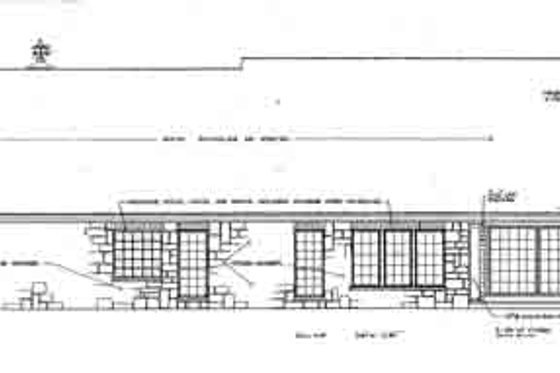Exterior - Rear Elevation for Traditional House Plan #310-241 - 3 bed, 2.5 bath