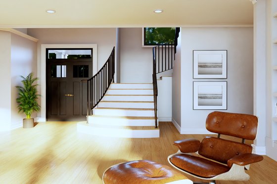 Interior - Entry for Contemporary House Plan #1064-332 - 5 bed, 6 bath