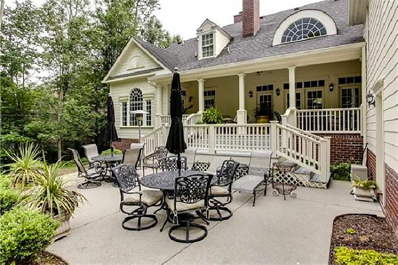 Home Plan - Exterior - Rear Elevation for Country House Plan #137-148 - 4 bed, 3 bath