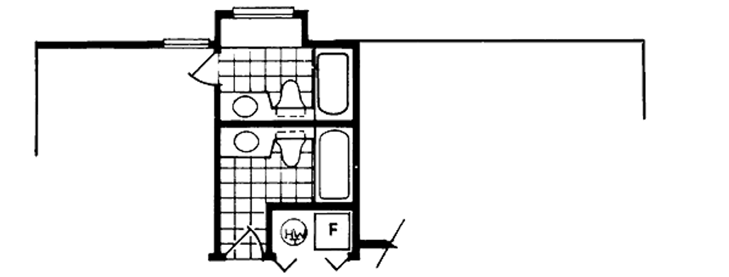 Floor Plan - Other Floor for Ranch House Plan #47-328 - 3 bed, 2 bath