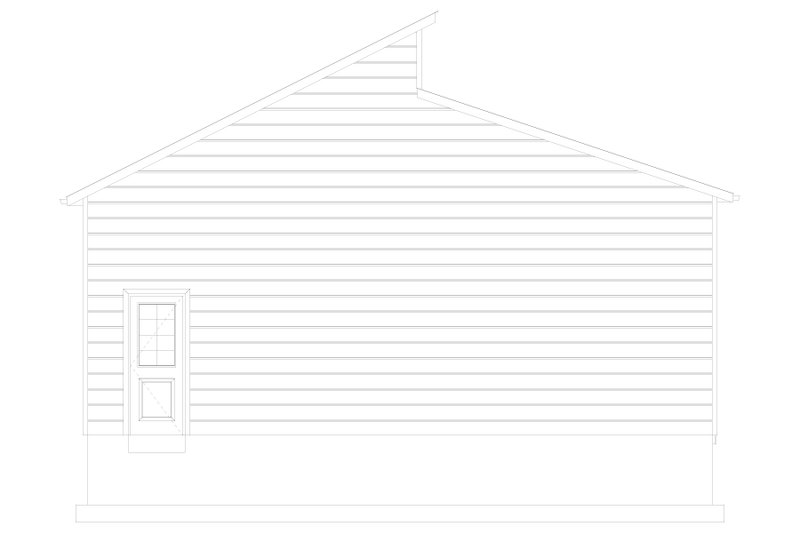 Architectural House Design - Exterior - Other Elevation for Contemporary House Plan #1060-137, 0 bath
