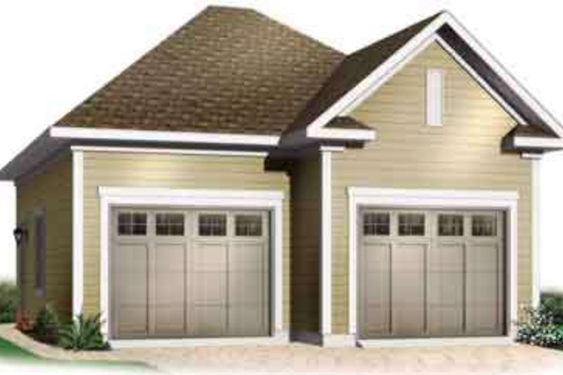 Dream House Plan - Traditional Exterior - Front Elevation Plan #23-433