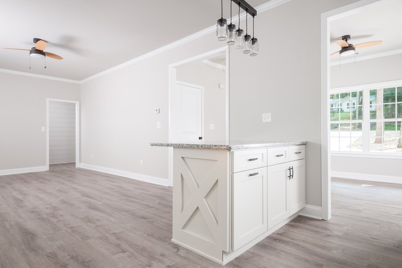 Dream House Plan - Interior - Family Room for Farmhouse House Plan #20-2539 - 3 bed, 2.5 bath