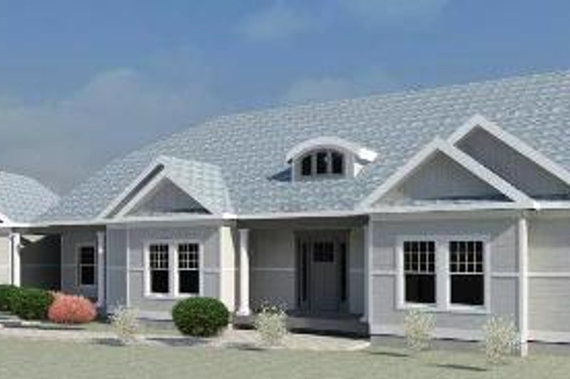 Ranch Style House Plan - 4 Beds 3.5 Baths 3714 Sq/Ft Plan #524-4