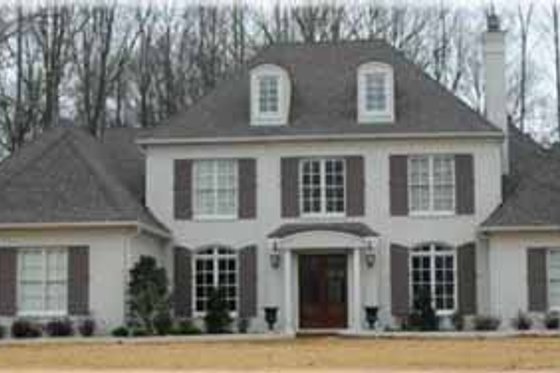 Exterior - Front Elevation for Traditional House Plan #81-391 - 4 bed, 3.5 bath