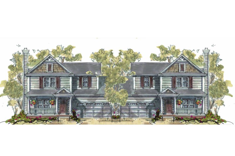 House Design - Cottage Exterior - Front Elevation Plan #20-1347