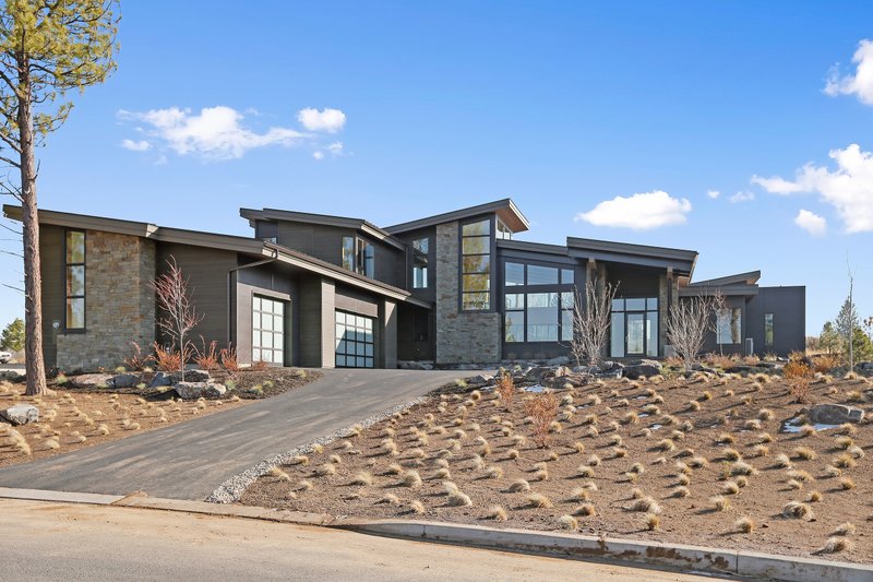 Architectural House Design - Exterior - Front Elevation 3 for Contemporary House Plan #892-40 - 4 bed, 4.5 bath