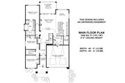 Farmhouse Style House Plan - 3 Beds 2 Baths 1648 Sq/Ft Plan #1100-47 