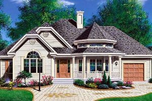 Traditional Exterior - Front Elevation Plan #23-137