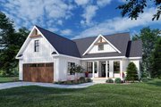 Farmhouse Style House Plan - 3 Beds 2 Baths 1398 Sq/Ft Plan #929-1107 