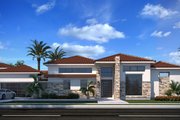 Mediterranean Style House Plan - 4 Beds 3.5 Baths 3990 Sq/Ft Plan #1073-24 