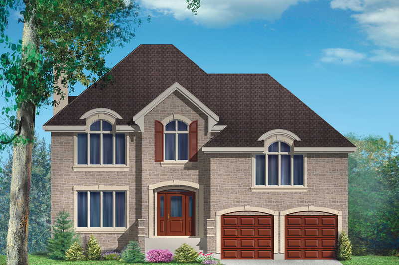 Dream House Plan - European Exterior - Front Elevation Plan #25-4860
