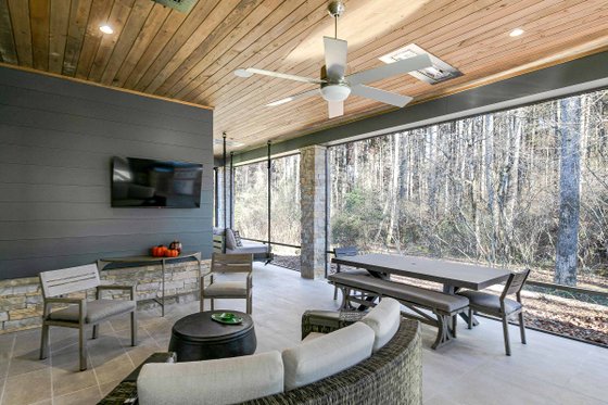 Exterior - Outdoor Living 1 for Craftsman House Plan #938-119 - 3 bed, 3.5 bath