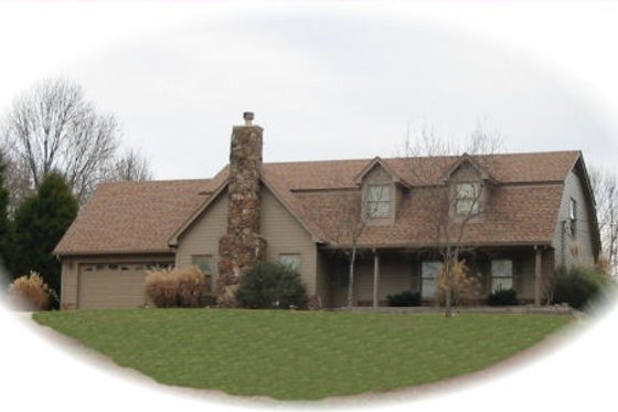 Exterior - Front Elevation for Traditional House Plan #81-13687 - 2 bed, 2 bath