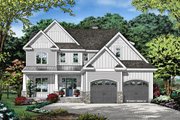 Farmhouse Style House Plan - 4 Beds 3.5 Baths 2766 Sq/Ft Plan #929-1122 