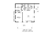 Modern Style House Plan - 3 Beds 2 Baths 2184 Sq/Ft Plan #932-738 