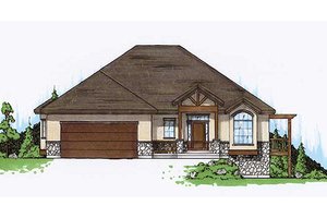 Traditional Exterior - Front Elevation Plan #5-471