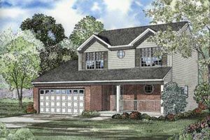 Traditional Exterior - Front Elevation Plan #17-431
