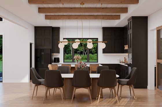 Interior - Dining Room 1 for Craftsman House Plan #1089-68 - 3 bed, 4.5 bath
