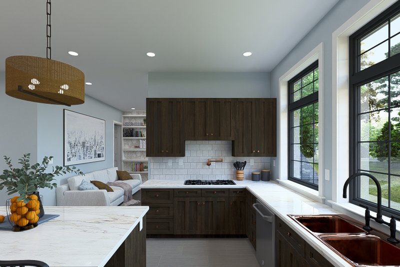 House Blueprint - Interior - Kitchen 2 for Farmhouse House Plan #1060-238 - 3 bed, 2.5 bath