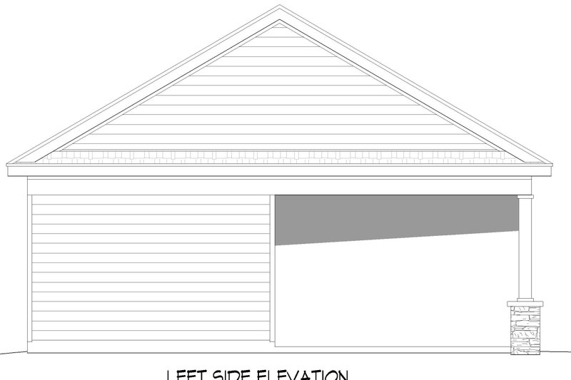 Dream House Plan - Exterior - Other Elevation for Traditional House Plan #932-589, 0 bath