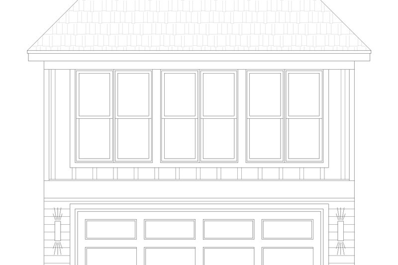 Architectural House Design - Exterior - Front Elevation 3 for Country House Plan #932-1394 - 1 bed, 1 bath