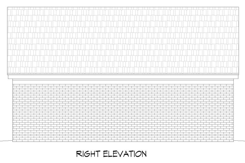 Dream House Plan - Exterior - Other Elevation 1 for Traditional House Plan #932-726, 0 bath