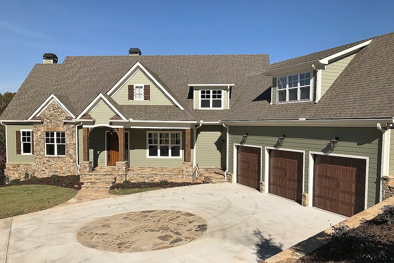 Dream House Plan - Exterior - Front Elevation 5 for Craftsman House Plan #437-85 - 4 bed, 4.5 bath