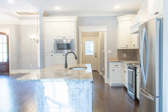 Interior - Kitchen 1 for European House Plan #430-136 - 3 bed, 2.5 bath