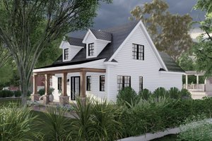 Architectural House Design - Craftsman Exterior - Front Elevation Plan #1094-17