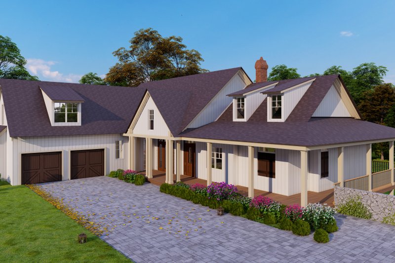 Traditional Style House Plan - 5 Beds 4.5 Baths 3761 Sq/Ft Plan #54-427 ...