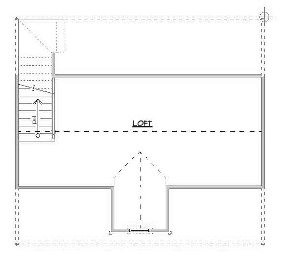 Architectural House Design - Craftsman Floor Plan - Upper Floor Plan #1064-49