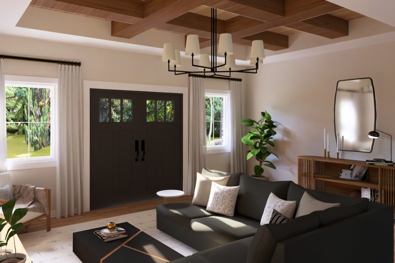 Home Plan - Interior - Family Room 1 for Barndominium House Plan #1064-334 - 3 bed, 2 bath