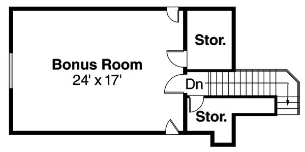Home Plan - Floor Plan - Upper Floor Plan #124-605