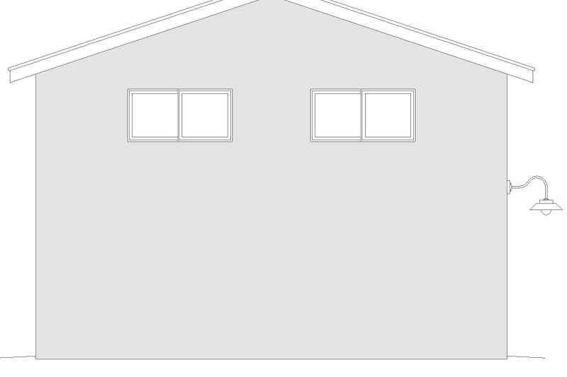 Dream House Plan - Exterior - Other Elevation for Country House Plan #932-973, 1 bath