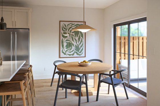 Interior - Dining Room for Farmhouse House Plan #455-781 - 3 bed, 3 bath