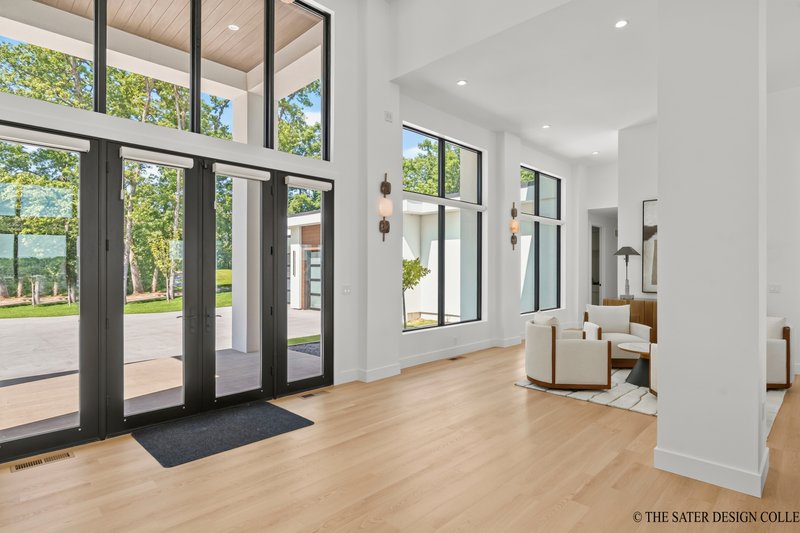Architectural House Design - Interior - Entry 1 for Contemporary House Plan #930-546 - 3 bed, 3.5 bath