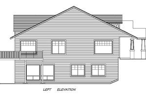 Exterior - Other Elevation for European House Plan #130-137 - 4 bed, 2.5 bath