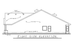 Bungalow Style House Plan - 3 Beds 2 Baths 1905 Sq/Ft Plan #20-1610 ...