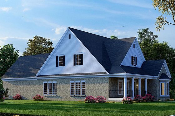 Exterior - Other Elevation for Traditional House Plan #923-272 - 4 bed, 3.5 bath
