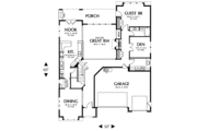 European Style House Plan - 4 Beds 4 Baths 4031 Sq/Ft Plan #48-260 