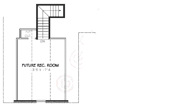 European Floor Plan - Other Floor Plan #424-204