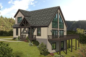 Traditional Exterior - Front Elevation Plan #932-446