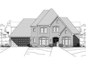 Traditional Exterior - Front Elevation Plan #411-108