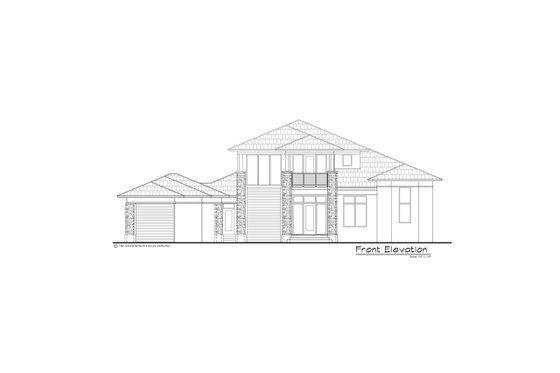 Exterior - Other Elevation for Contemporary House Plan #930-461 - 4 bed, 4 bath
