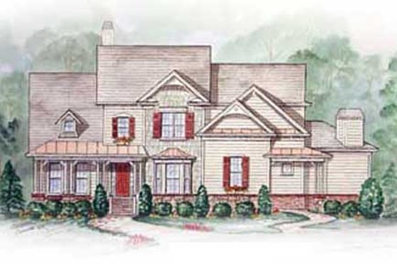 Exterior - Other Elevation for Traditional House Plan #54-135 - 5 bed, 3.5 bath