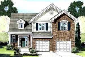 Traditional Exterior - Front Elevation Plan #46-422