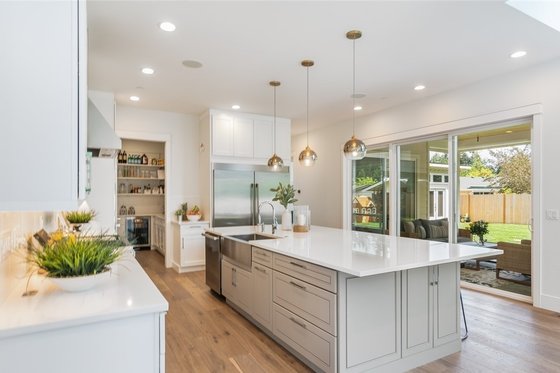 Interior - Kitchen 5 for Contemporary House Plan #1066-121 - 4 bed, 2.5 bath