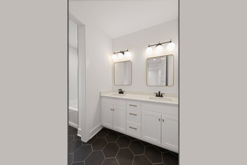 Dream House Plan - Interior - Bathroom 1 for Modern House Plan #1085-1 - 3 bed, 2.5 bath